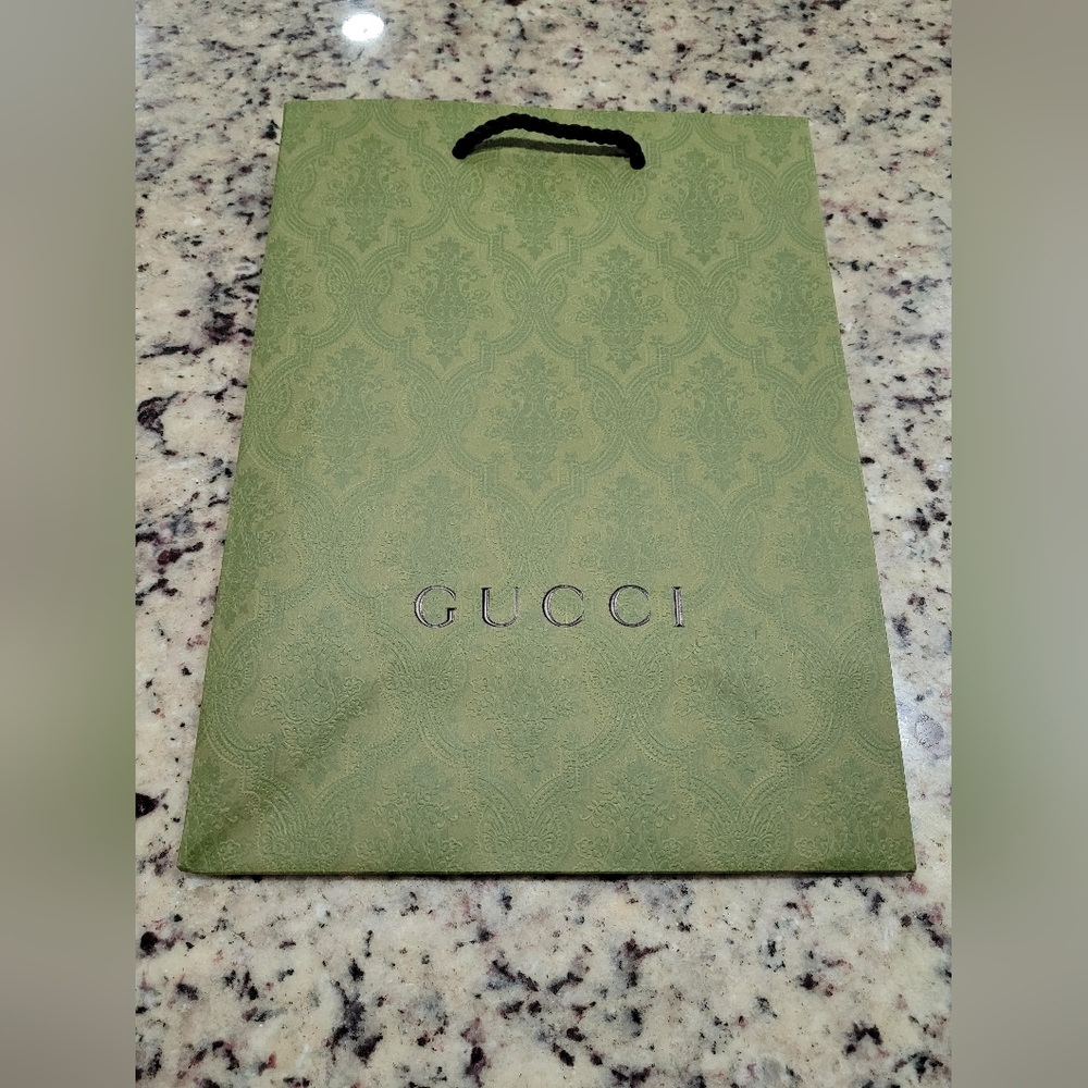 Gucci paper giftbag 13.5x10x5.5